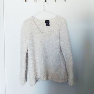 Guilty | off white fuzzy sweater